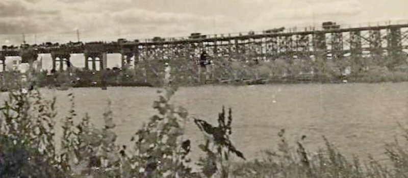 Восстановление моста через Десну. 1941 г.