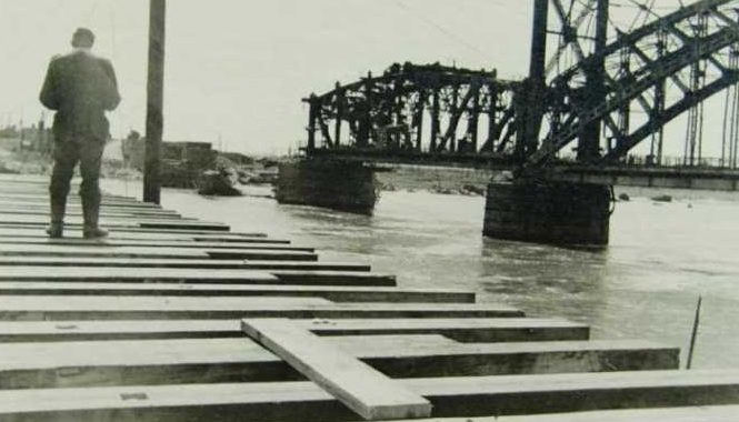 Яблоновский мост. 1942 г.