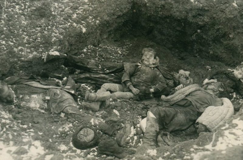 Партизаны, расстрелянные немецкими оккупантами. 23 января 1943 г.