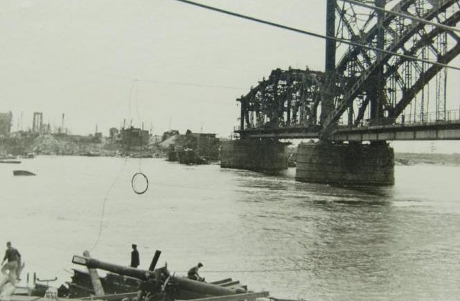 Яблоновский мост. 1942 г.
