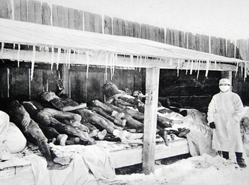 «Отходы» лабораторий - тела умерших после экспериментов. 