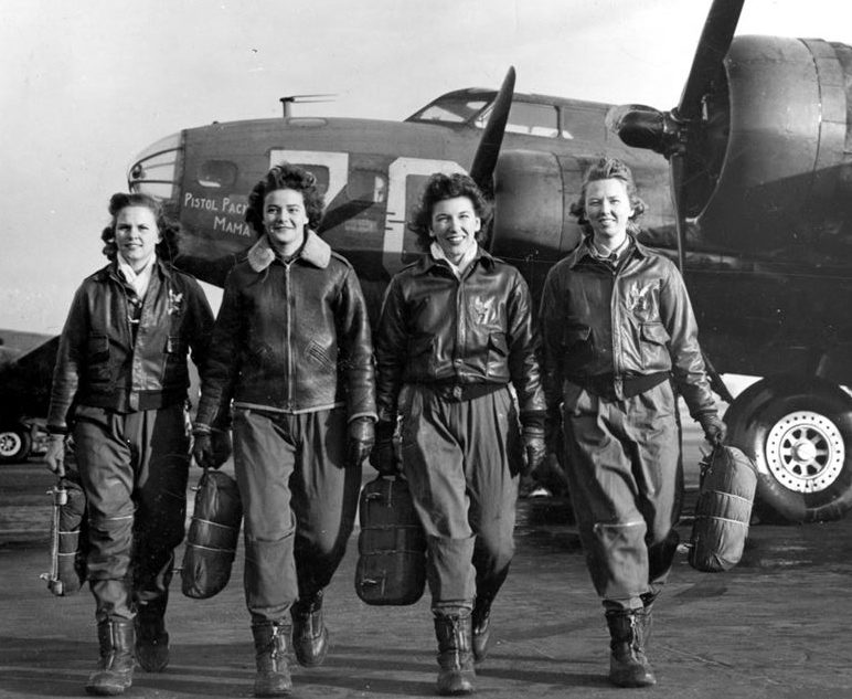 Пилоты WAC. 1943 г. 