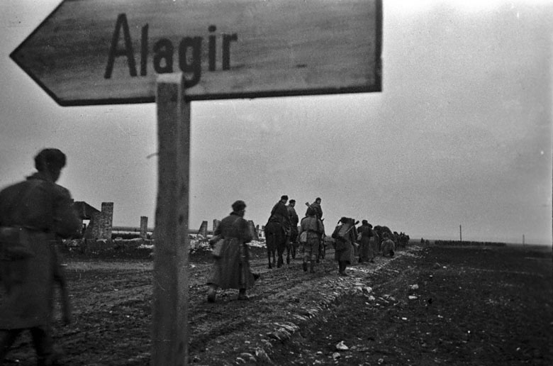Наступление Красной Армии под Нальчиком. Январь 1943 г. 