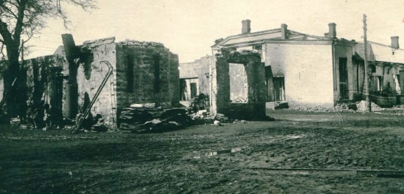 Руины завода «Красный металлист». Март 1943 г.