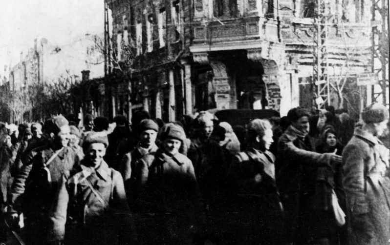 Встреча освободителей. 12 февраля 1943 г.