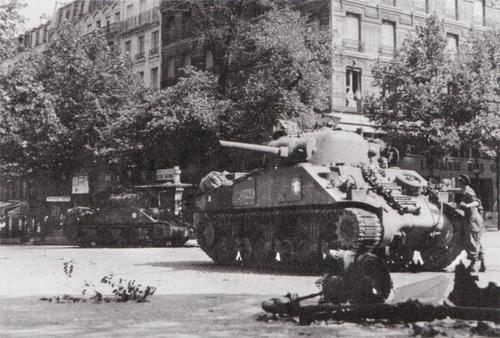 Вступление дивизии Леклерка в Париж. 25 августа 1944 г.