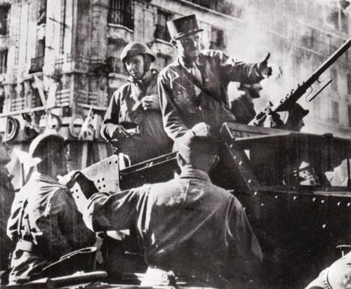 Вступление дивизии Леклерка в Париж. 25 августа 1944 г.