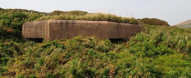 Трёхамбразурный ДОТ №9 «Прибой» на острове Русский был построен в 1938 году. Расположен на мысе Вятлина. Класс защиты - М-2.