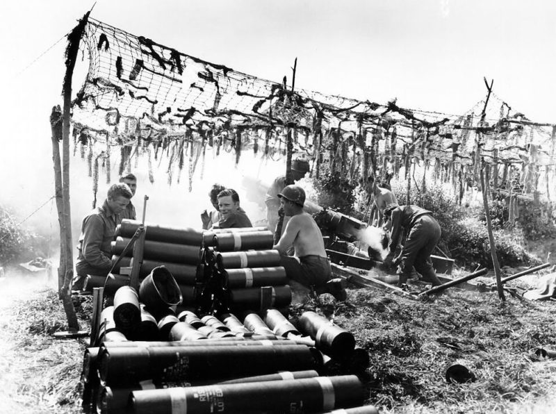 Американцы в бою за Брест. Октябрь 1944 г.