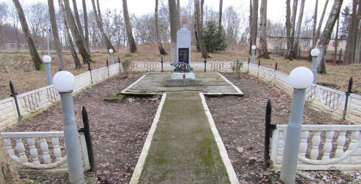 п. Долгоруково Багратионовского городского округа. Братская могила советских воинов, погибших в марте 1945 года.