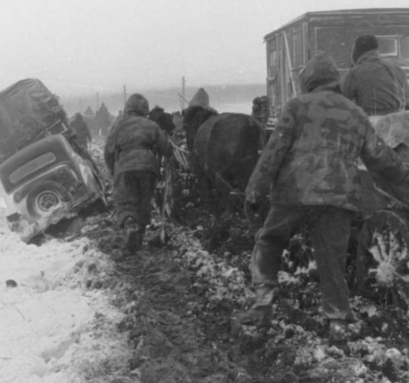 Выход немецких войск из «Черкасского котла». Февраль 1944 г.