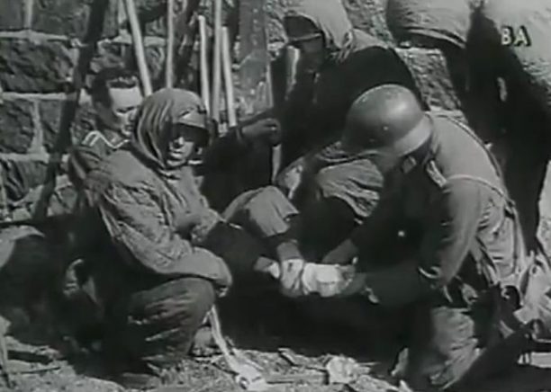 Немецкие войска в обороне. Март 1944 г.