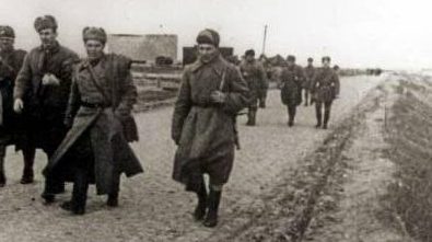 Советские войска входят в Херсон. 13 марта 1944 г. 