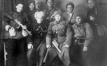 Партизаны Херсонщины после освобождения города. Март 1944 г.