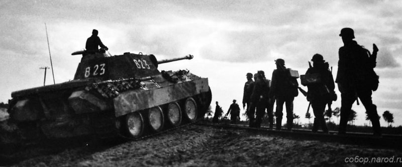 Танковая дивизия Викинг под Ковелем. Июль 1944 г.