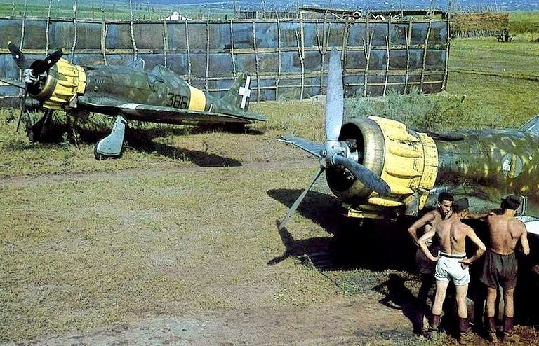 Итальянский аэродром. 1942 г.