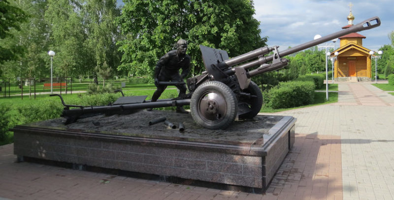 Памятник Герою Советского Союза М.Ф. Борисову.