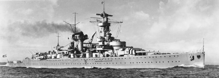 Тяжёлый крейсер «Lützow».
