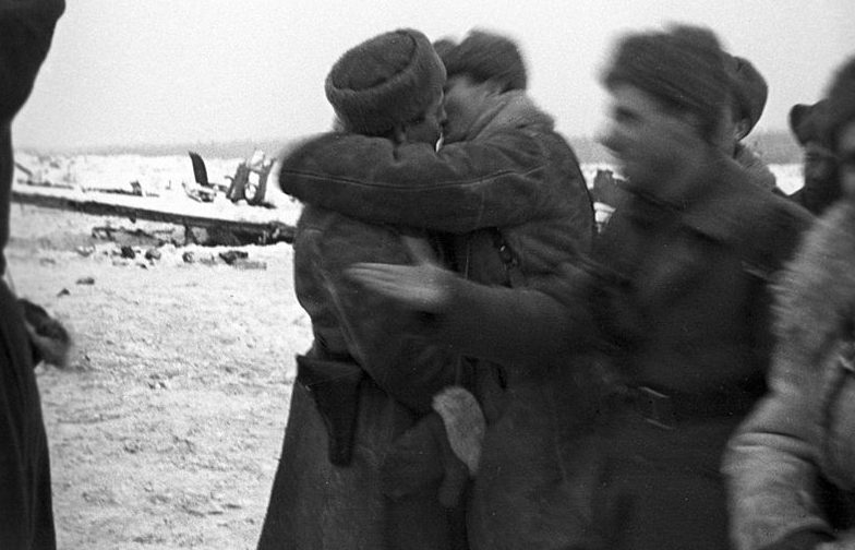 Встреча войск двух фронтов. 18 января 1943 г. 