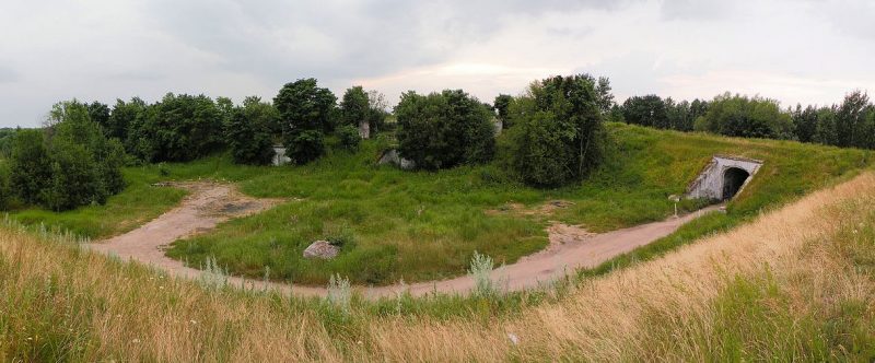 Общий вид форта «Шанц».