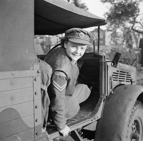 Женщины ATS – водители грузовика. 1942 г.