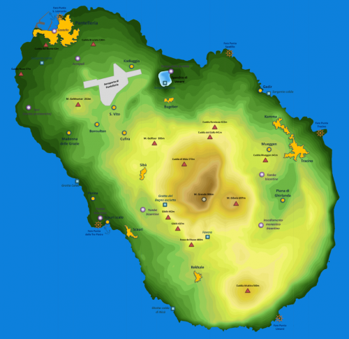 Карта острова.