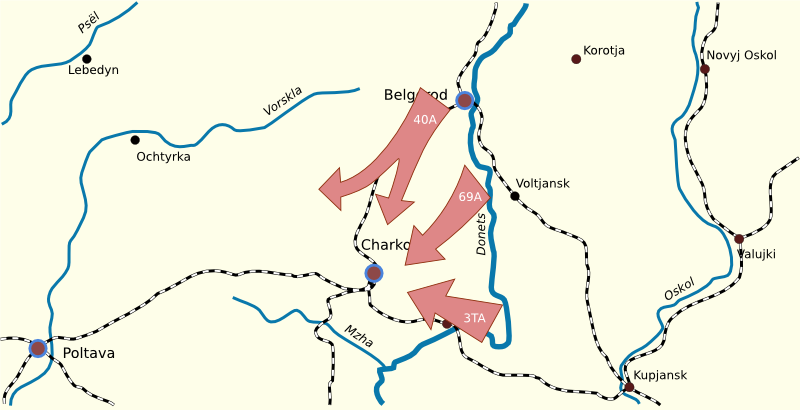 Боевые действия Красной Армии 10 -14 февраля 1943 г.