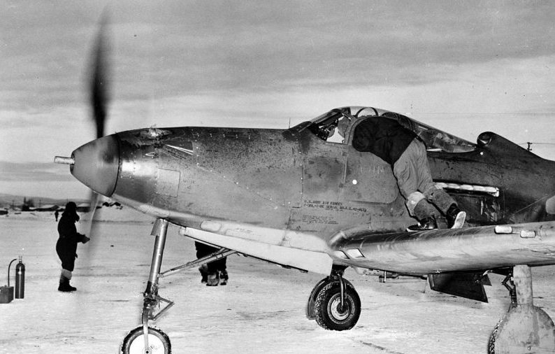 Р-39 Airacobra, принимавшие участие в боях в небе Кубани.