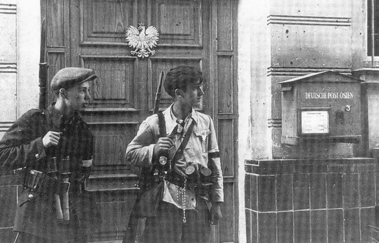 Солдаты Армии Крайовой в Люблине. Июль 1944 г. 
