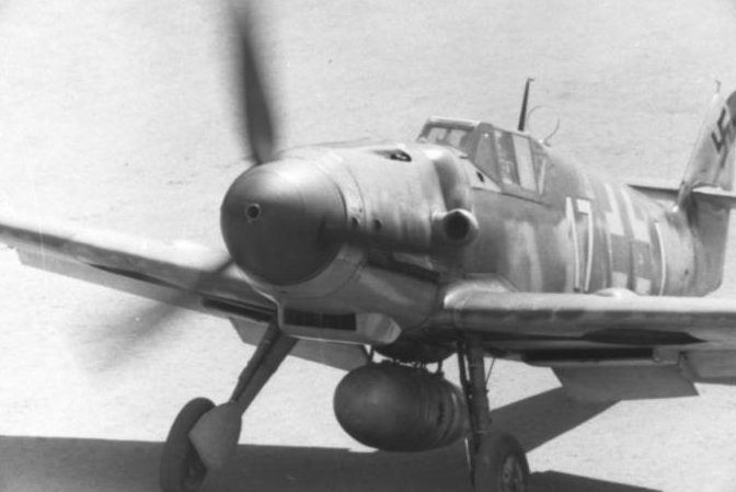 Messerschmitt Bf.109 - основной истребитель Люфтваффе.