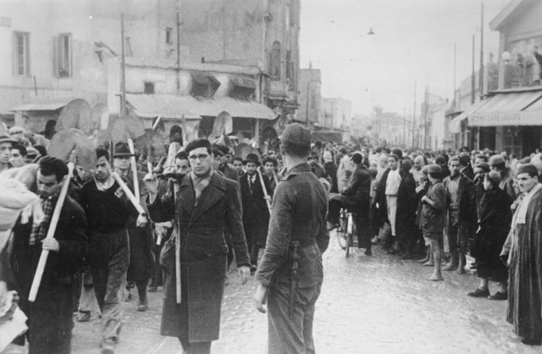 Евреи Туниса на принудительных работах. 