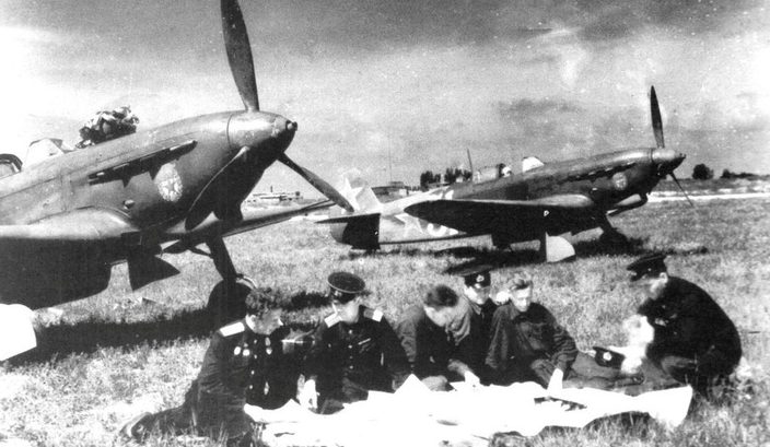 Советские аэродромы на Кубани.