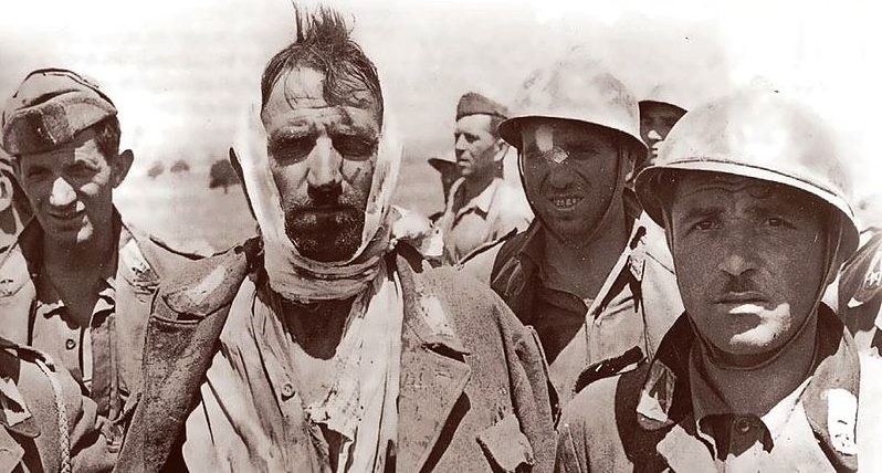 Итальянские военнопленные на Сицилии.