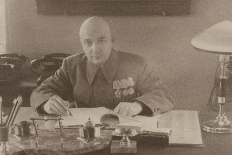 Голышев В.А. председатель комитета обороны г. Астрахани. 1943 г.