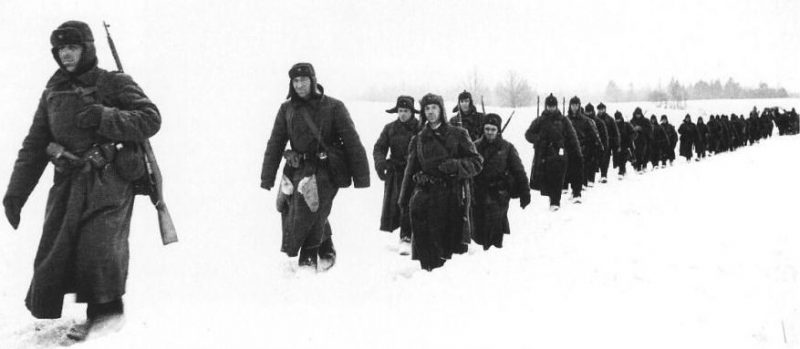 Марш-бросок под Тихвином. Декабрь 1941 г.