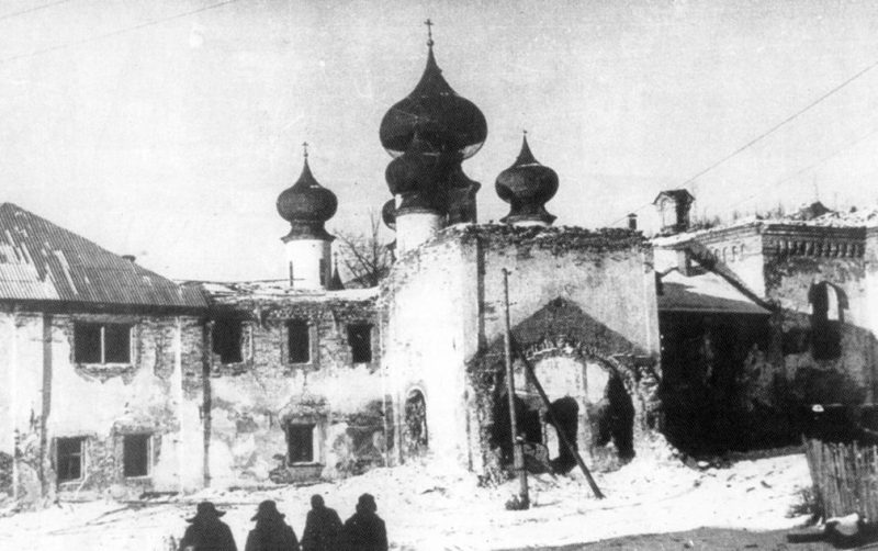 Тихвинский монастырь. 1941 г.