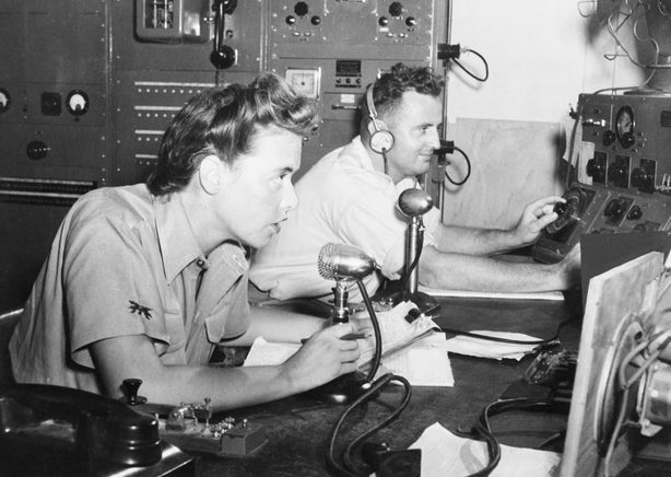 Радиотелефонистка WAAAF. 1944 г. 