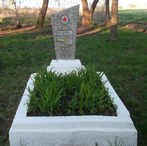 п. Юрьевский Плавского р-на. Обелиск, установленный в 1969 году на братской могиле, в которой похоронены советские воины, погибшие в годы войны.