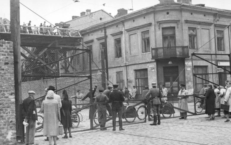 Варшавское гетто в 1942 году.