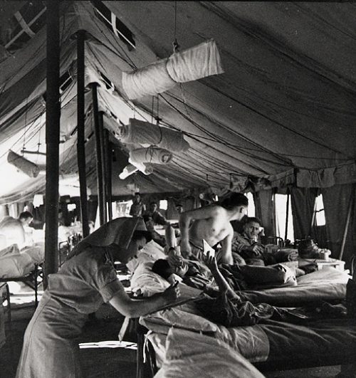 Канадский госпиталь общего профиля №15. Эль-Арроух, Алжир. Август 1943 г.