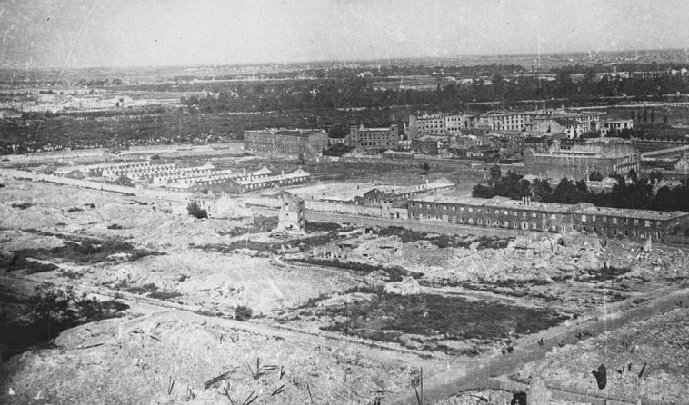 Руины Варшавского гетто. 1944 г.