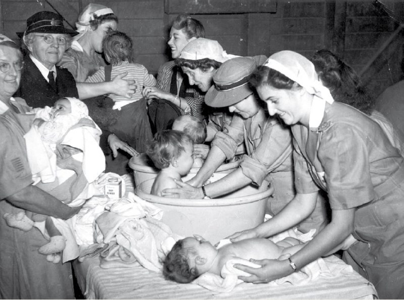 Помощь детским домам. 1944 г.