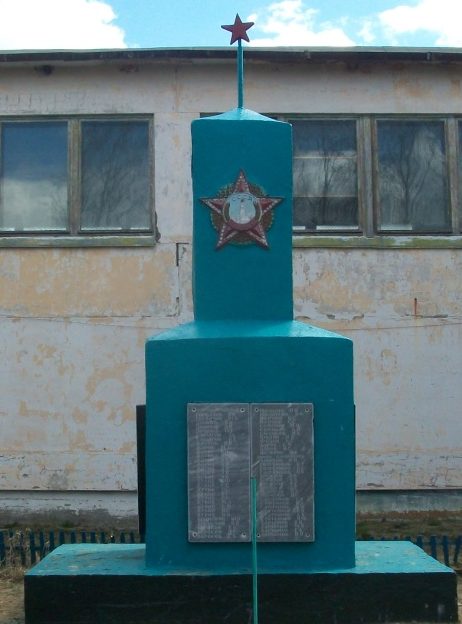 п. Птань Куркинского р-на. Памятник, установленный на братской могиле, в которой похоронены советские воины, погибшие в годы войны.