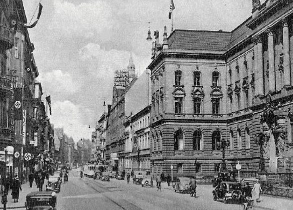 Улицы Бреслау. 1940 г.