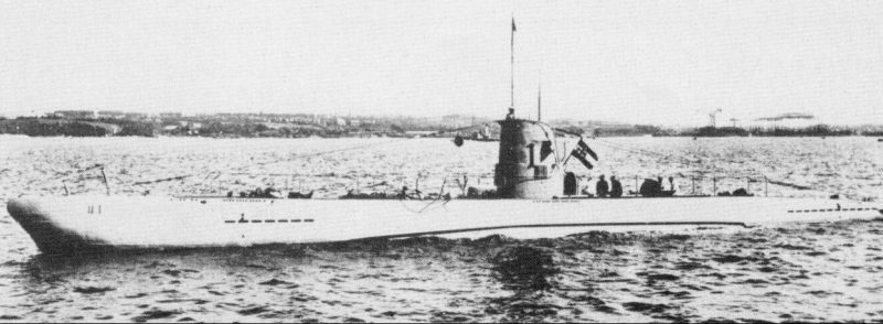 «U-1» - малая подлодка типа IIA.