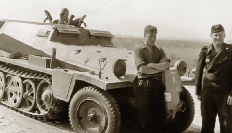 Немецкие войска у Глухова. Сентябрь 1941 г.