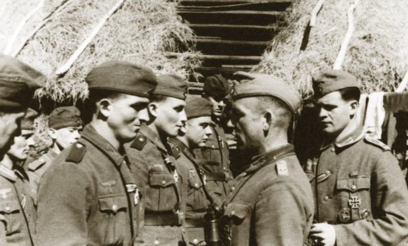 Немецкие войска у Глухова. Сентябрь 1941 г.