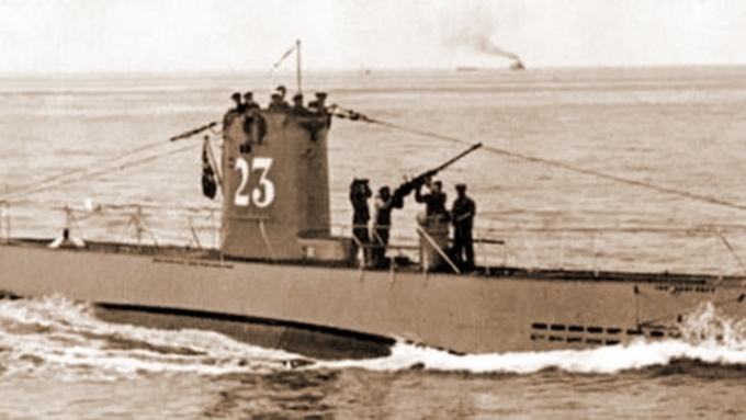 Подлодка U-23.