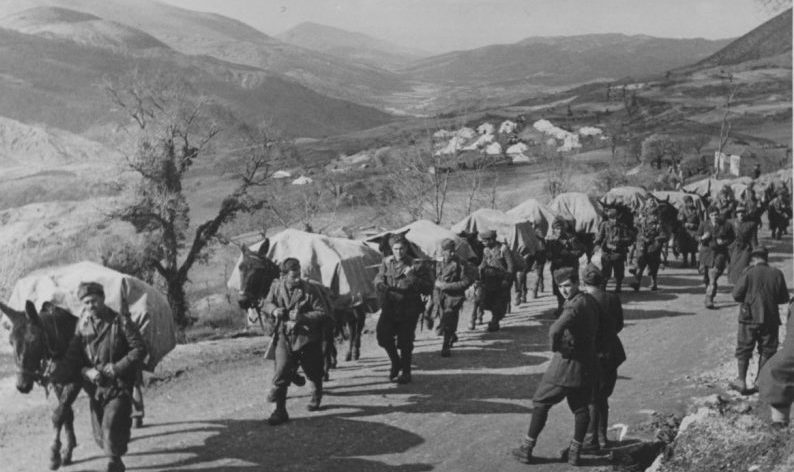 Итальянские войска в Греции. 1941 г.