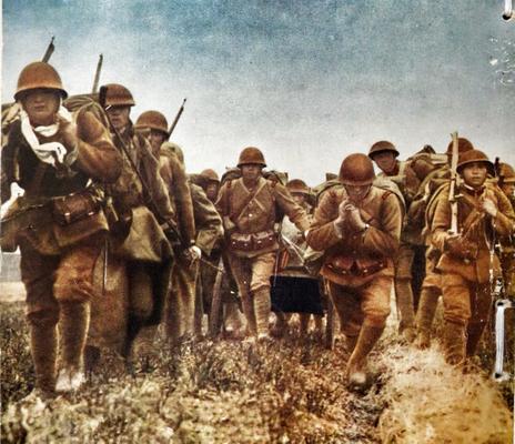 Солдаты Квантунской армии в Маньчжурии. 1932 г.